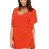 835052 orange Beach tunic model 128584 Marko
