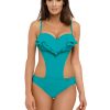 blue Swimsuit one piece model 128599 Marko