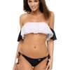 836992 white Swimsuit two piece model 129291 Marko
