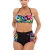 black Swimsuit two piece model 129738 Marko
