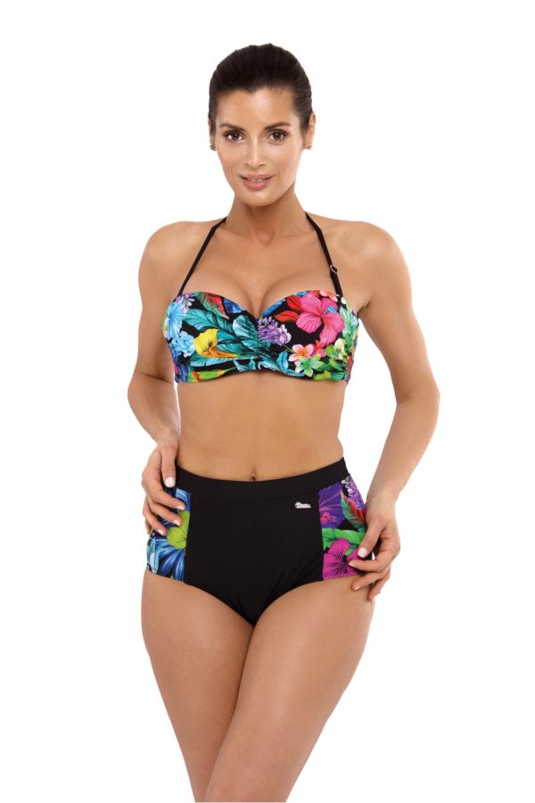 black Swimsuit two piece model 129738 Marko