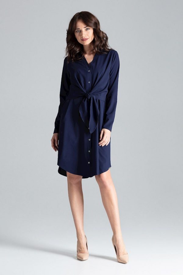 navy blue Daydress model 130958 Lenitif