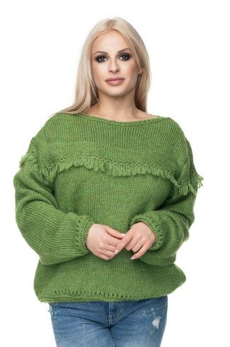 green Jumper model 131605 PeeKaBoo