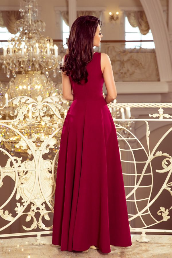 red Long dress model 131669 Numoco
