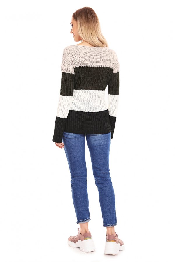 multicolor Pregnancy sweater model 132018 PeeKaBoo