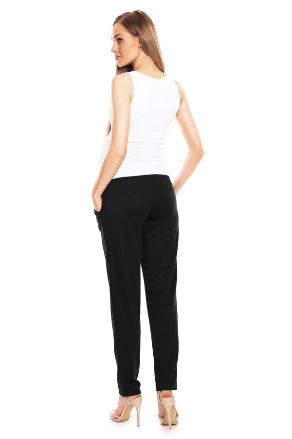 black Maternity pants model 133337 PeeKaBoo