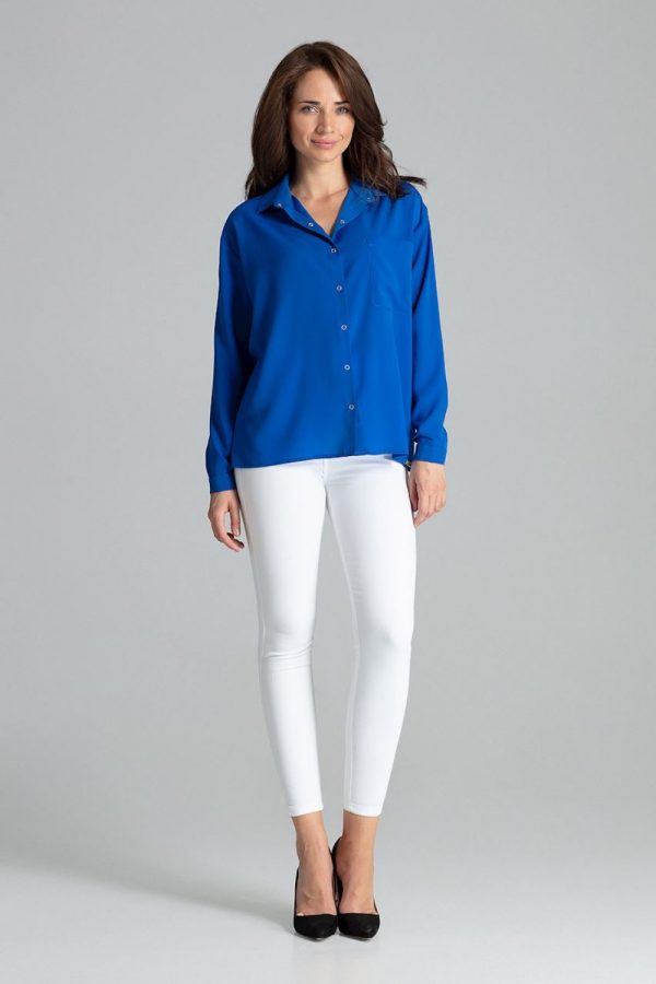 blue Long sleeve shirt model 135871 Lenitif