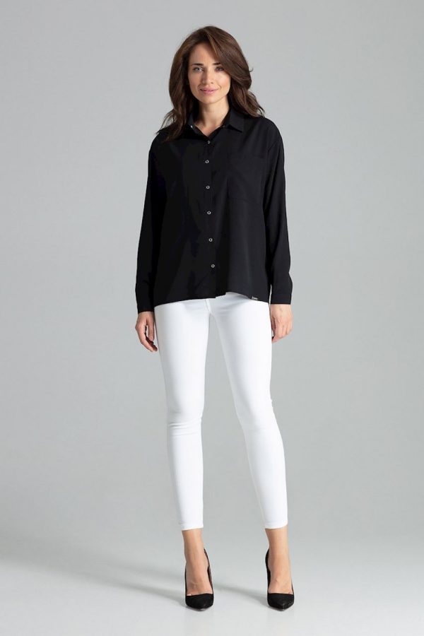 black Long sleeve shirt model 135873 Lenitif