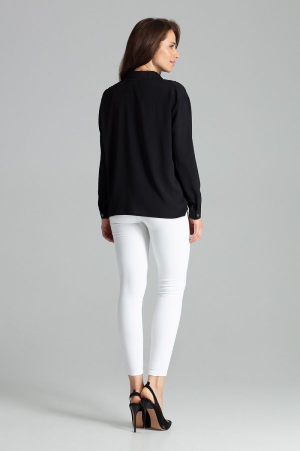 black Long sleeve shirt model 135873 Lenitif