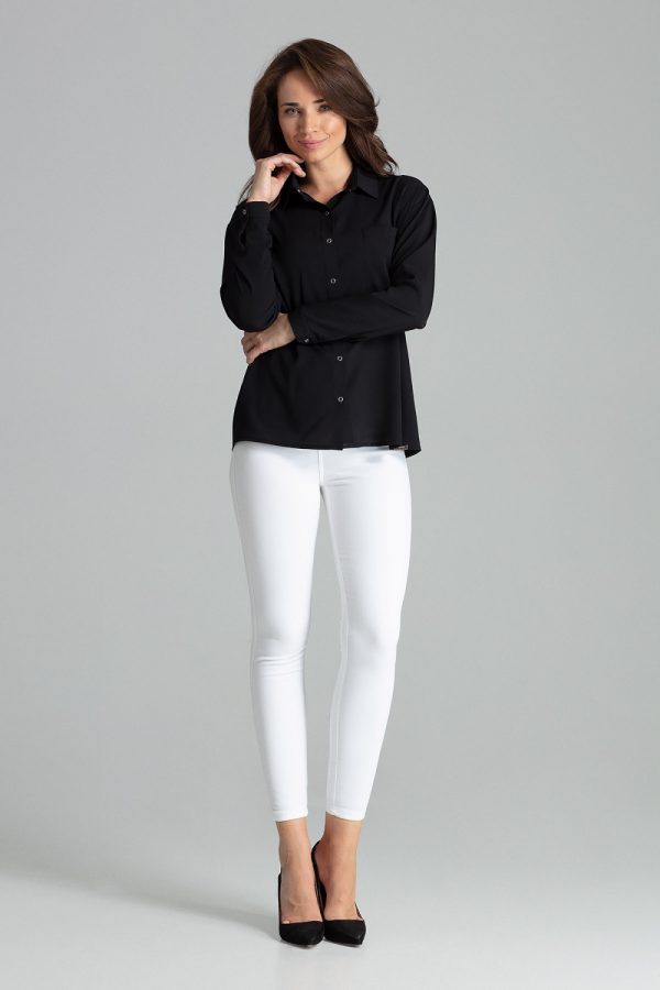 black Long sleeve shirt model 135873 Lenitif