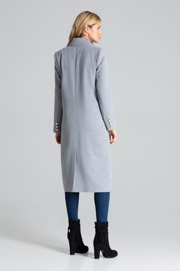 grey Coat model 138305 Figl