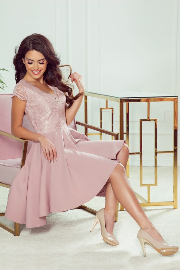 pink Evening dress model 141307 Numoco