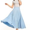 875447 blue Skirt model 143279 Tessita