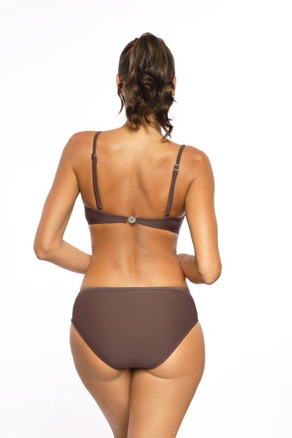 brown Swimsuit two piece model 143407 Marko
