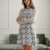 multicolor Cocktail dress model 143903 Lenitif