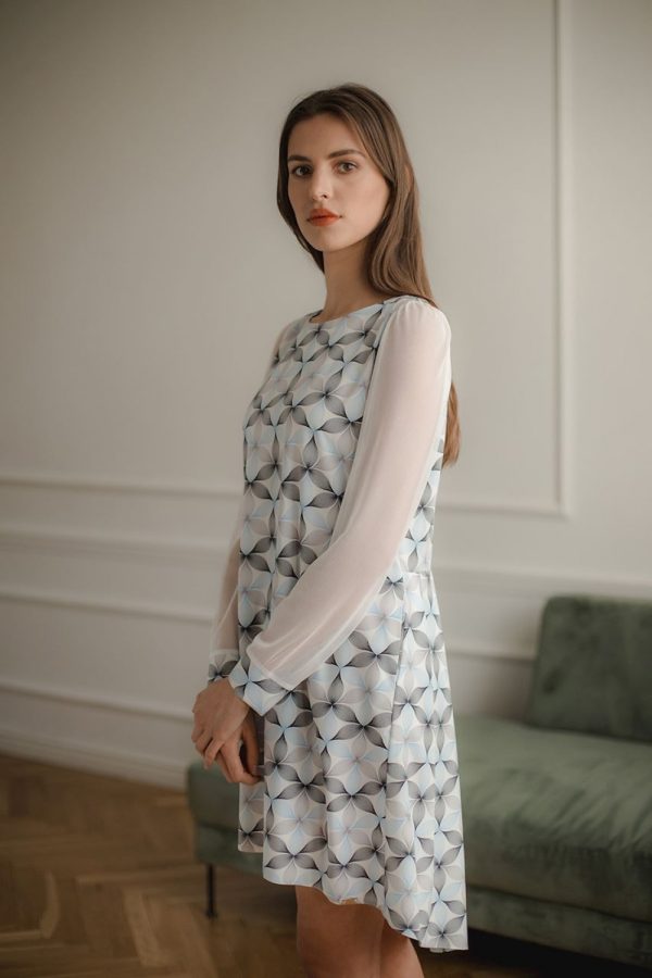 multicolor Cocktail dress model 143903 Lenitif