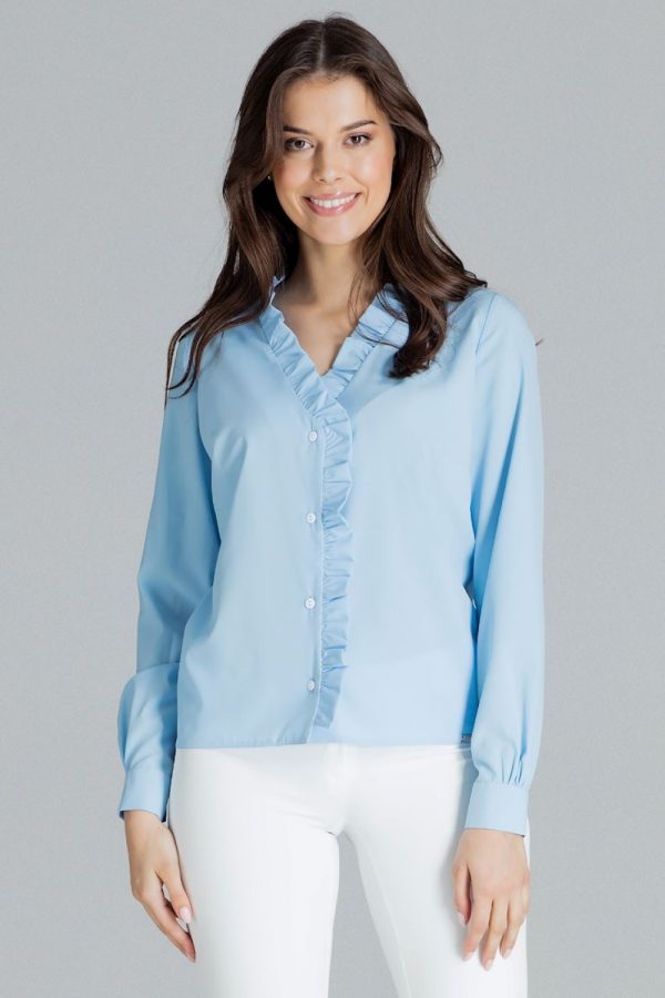 blue Long sleeve shirt model 143922 Lenitif