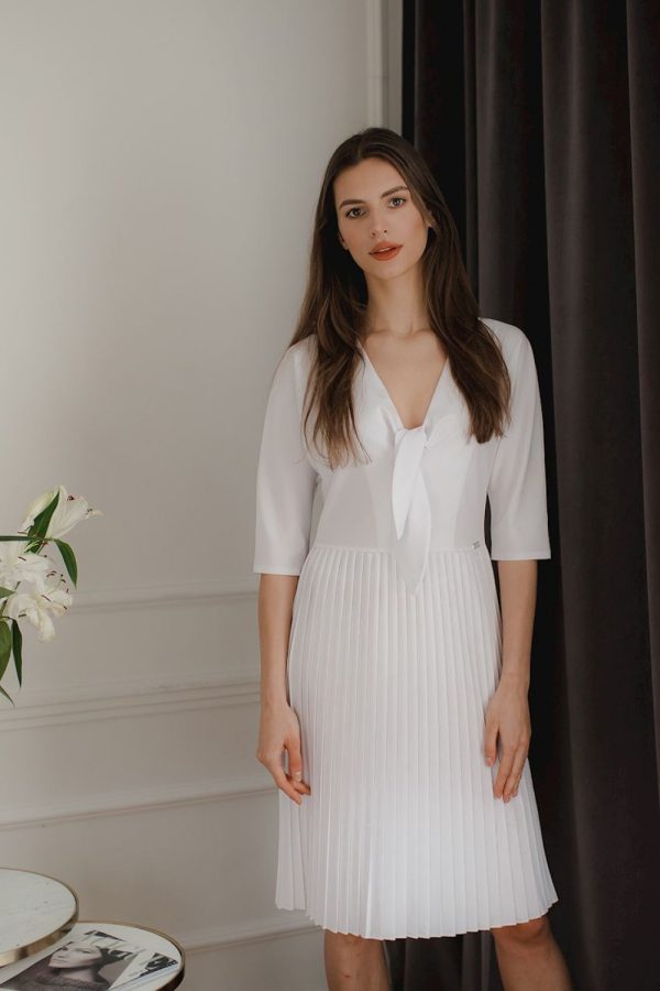 white Cocktail dress model 143927 Lenitif