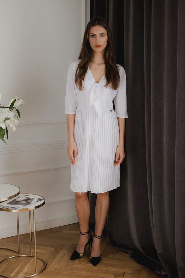 white Cocktail dress model 143927 Lenitif