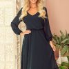 884118 green Cocktail dress model 146407 Numoco