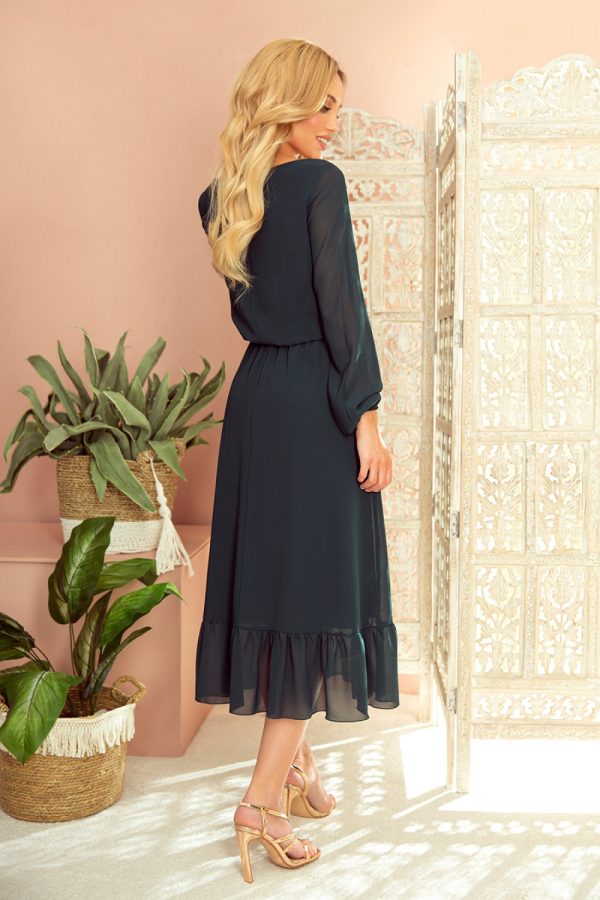 green Cocktail dress model 146407 Numoco
