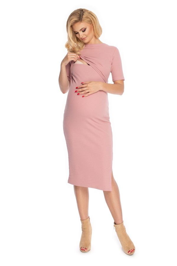 pink Pregnancy dress model 147520 PeeKaBoo