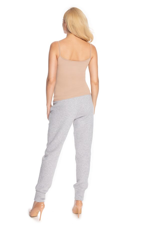 grey Maternity pants model 147523 PeeKaBoo