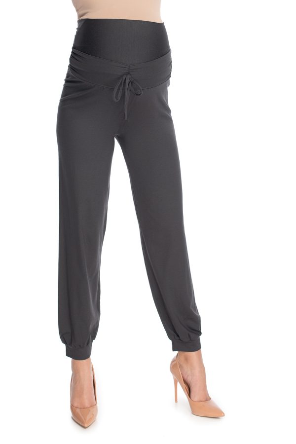 grey Maternity pants model 147529 PeeKaBoo
