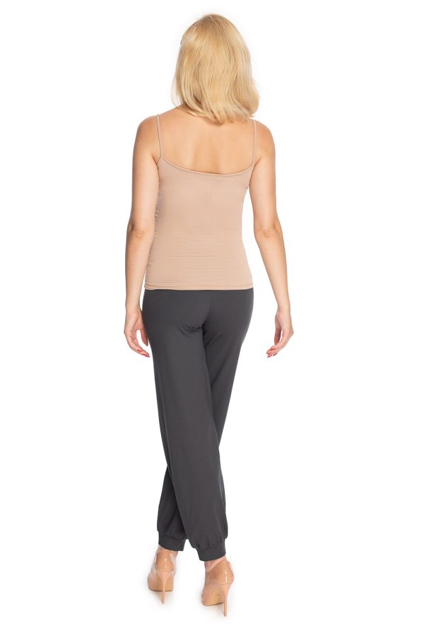 grey Maternity pants model 147529 PeeKaBoo