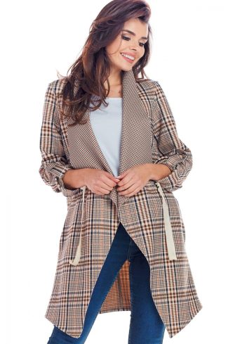 brown Jacket model 148984 awama