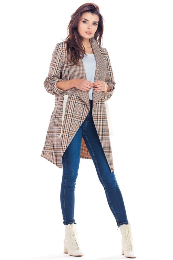 brown Jacket model 148984 awama