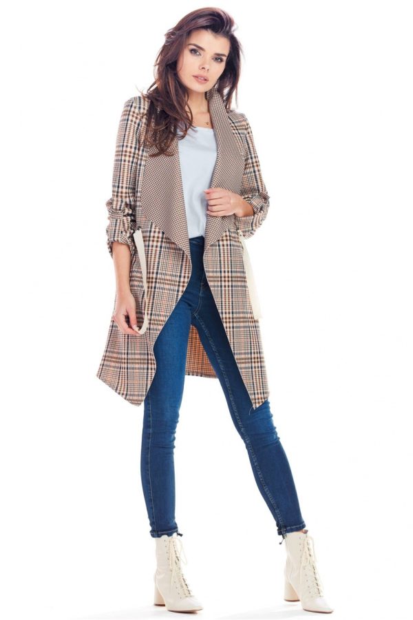 brown Jacket model 148984 awama