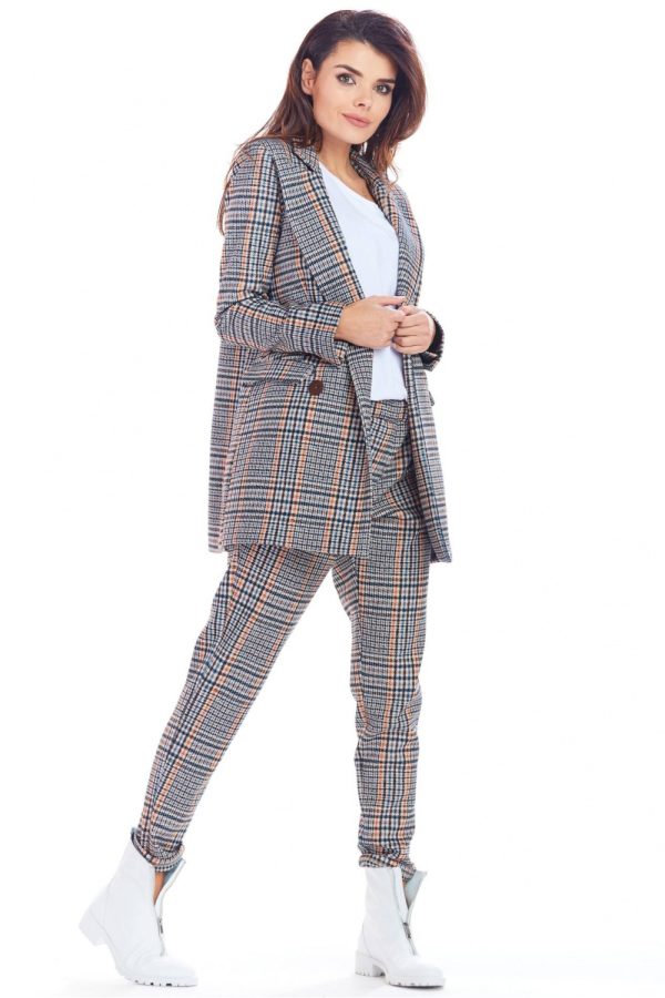 navy blue Jacket model 148987 awama