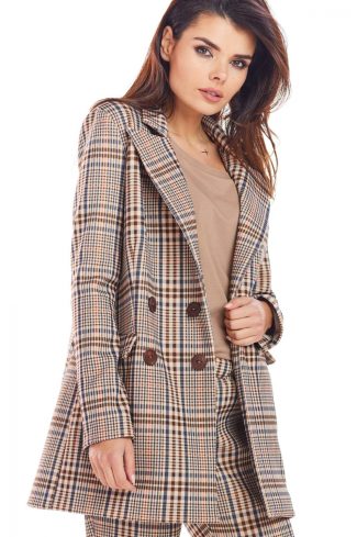 brown Jacket model 148988 awama