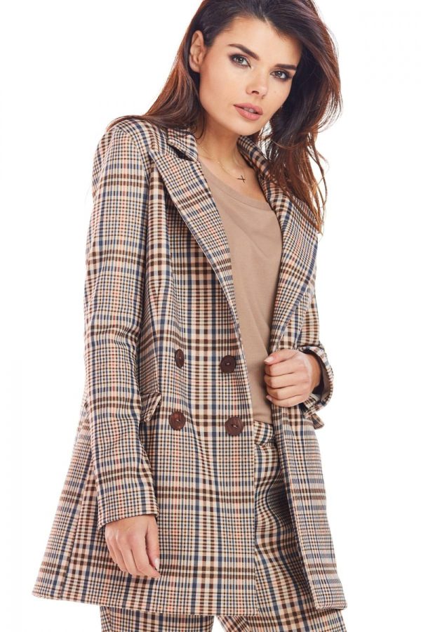 brown Jacket model 148988 awama