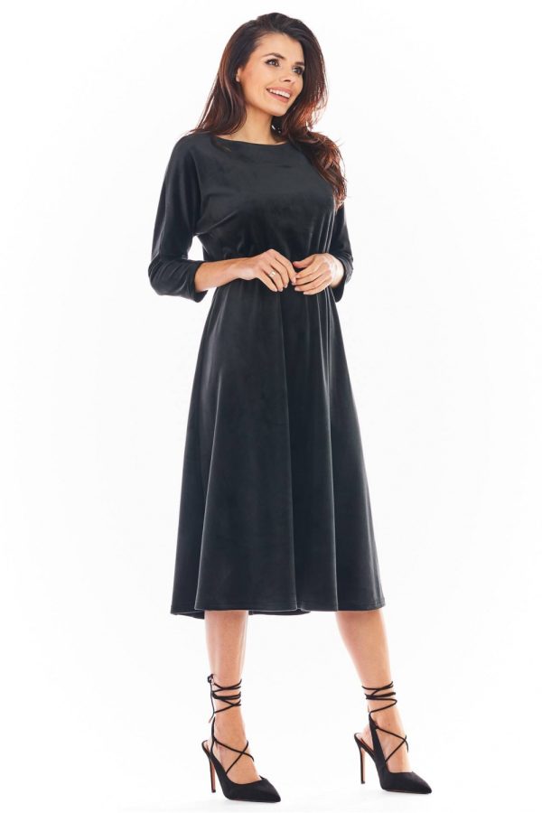black Evening dress model 150734 awama