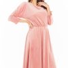 pink Evening dress model 150735 awama