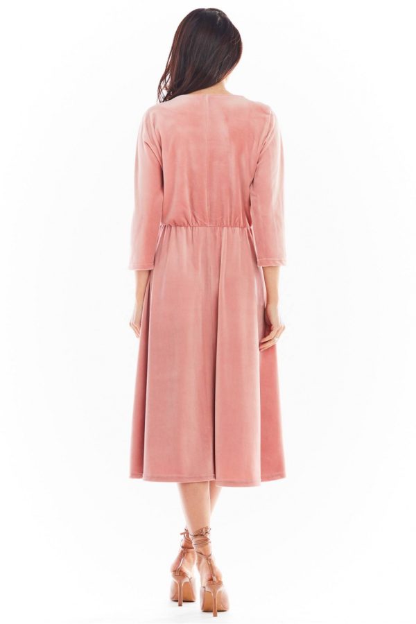pink Evening dress model 150735 awama