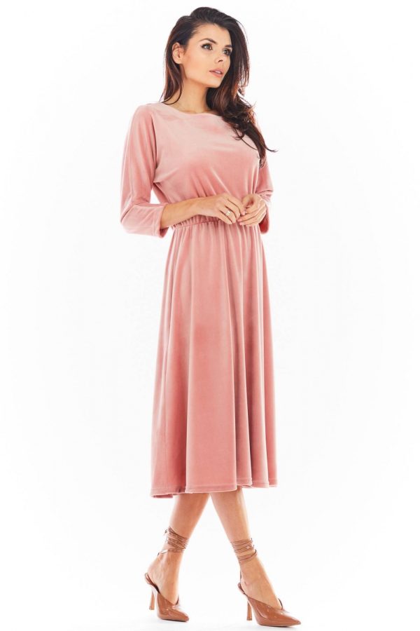 pink Evening dress model 150735 awama