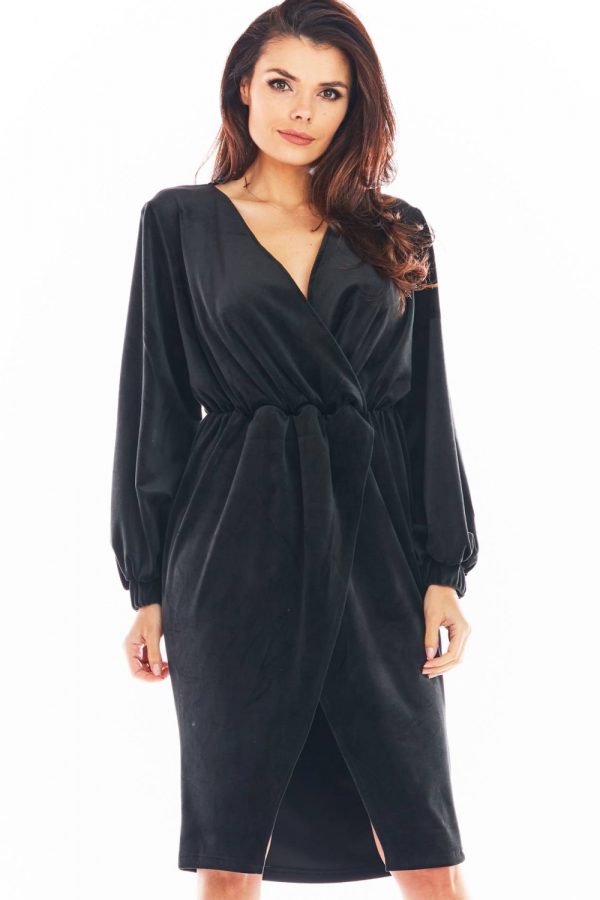 black Evening dress model 150746 awama