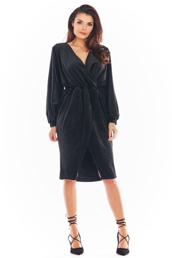 black Evening dress model 150746 awama