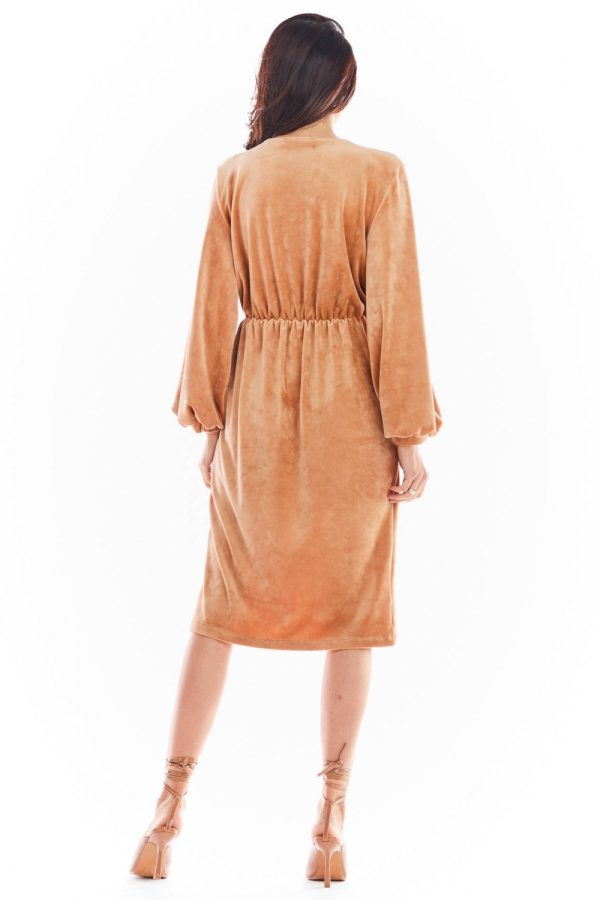 beige Evening dress model 150748 awama
