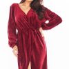red Evening dress model 150749 awama