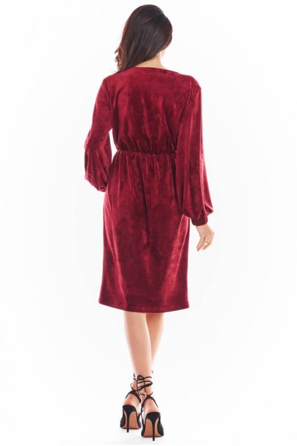 red Evening dress model 150749 awama