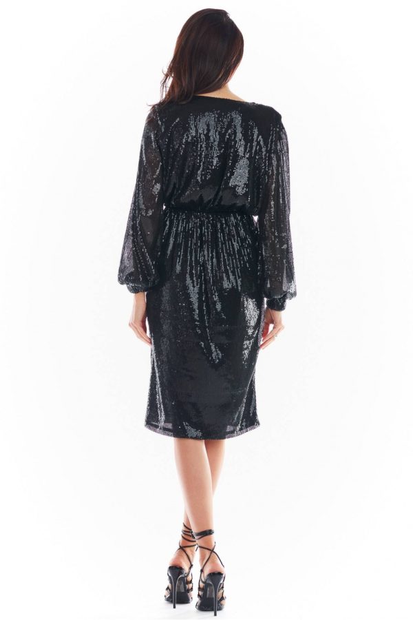 black Evening dress model 150768 awama