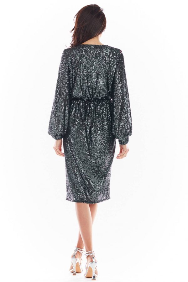grey Evening dress model 150769 awama
