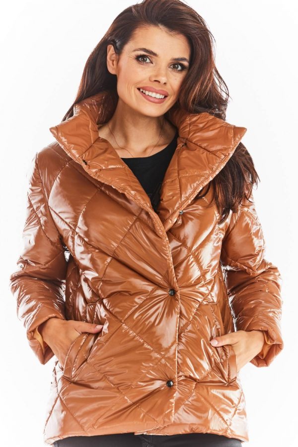 beige Jacket model 150777 awama