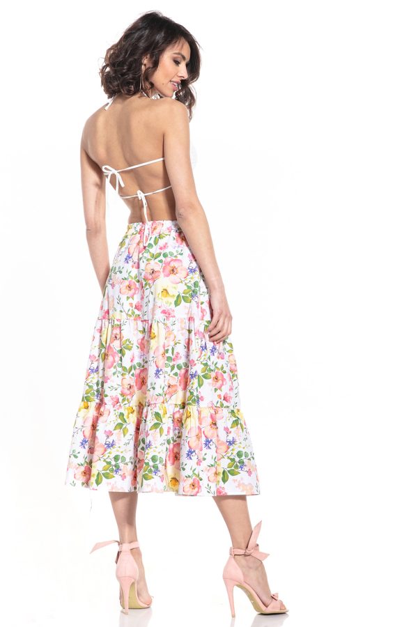 multicolor Long skirt model 152860 Tessita