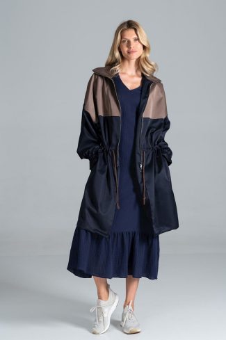 navy blue Coat model 157553 Figl