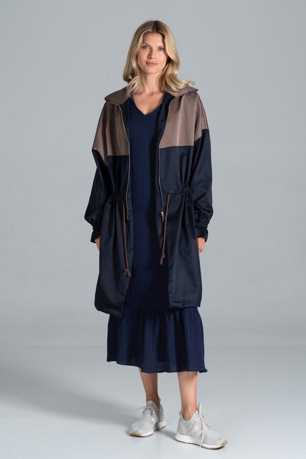 navy blue Coat model 157553 Figl